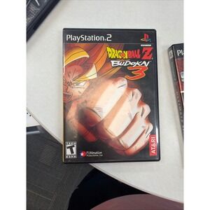 Dragon Ball Z Budokai 3 PS2 PlayStation 2 Game with Budokai 2 Bonus Disc Atari